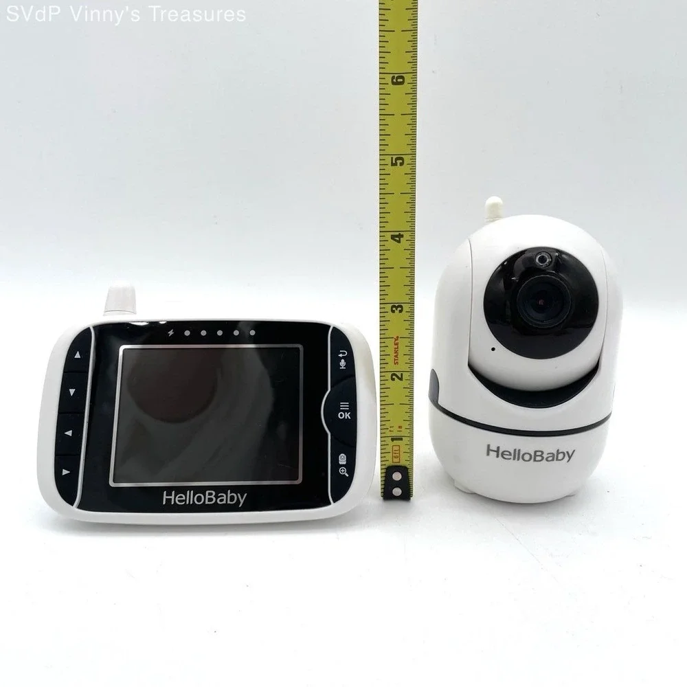 HelloBaby HB65RX Video Baby Monitor System PTZ Camera Wireless Tested